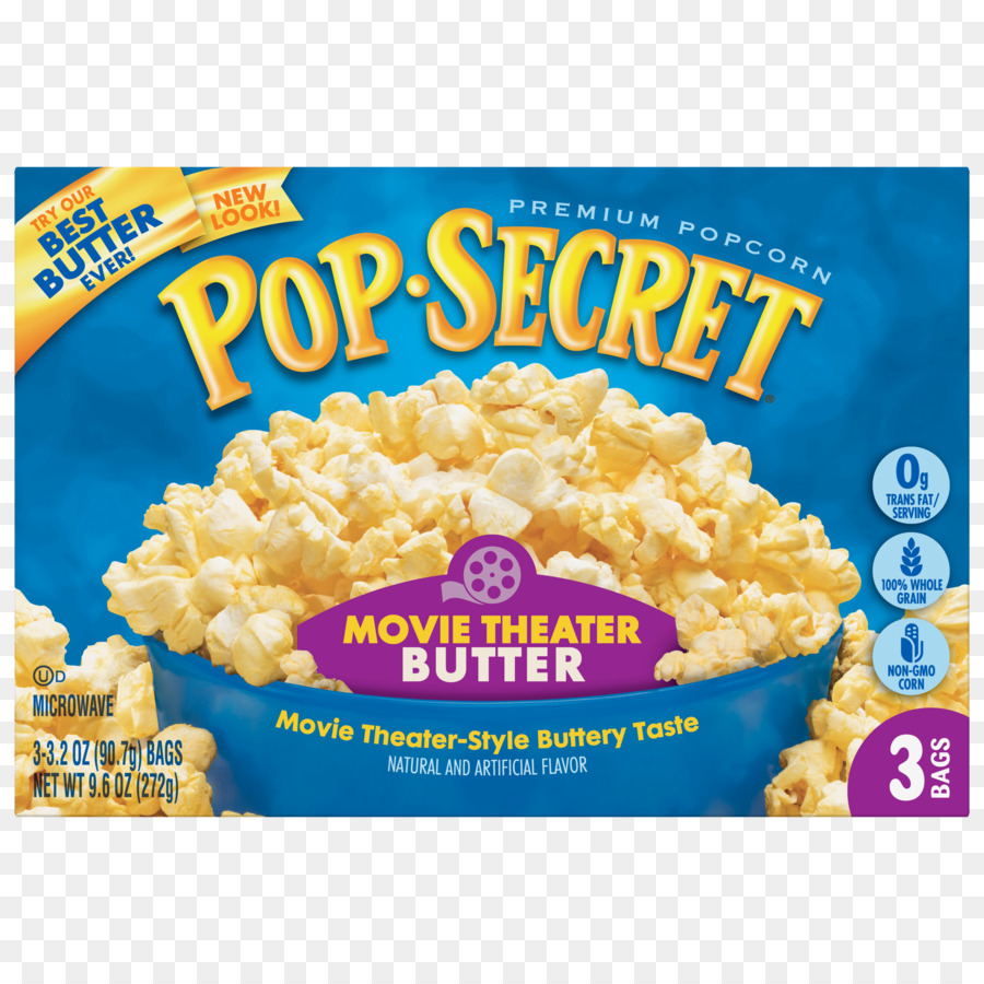 Las Palomitas De Maíz，Pop Secret PNG