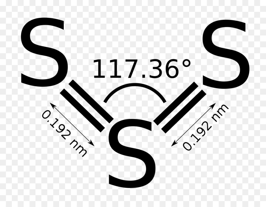 Trisulfur，Estructura De Lewis PNG
