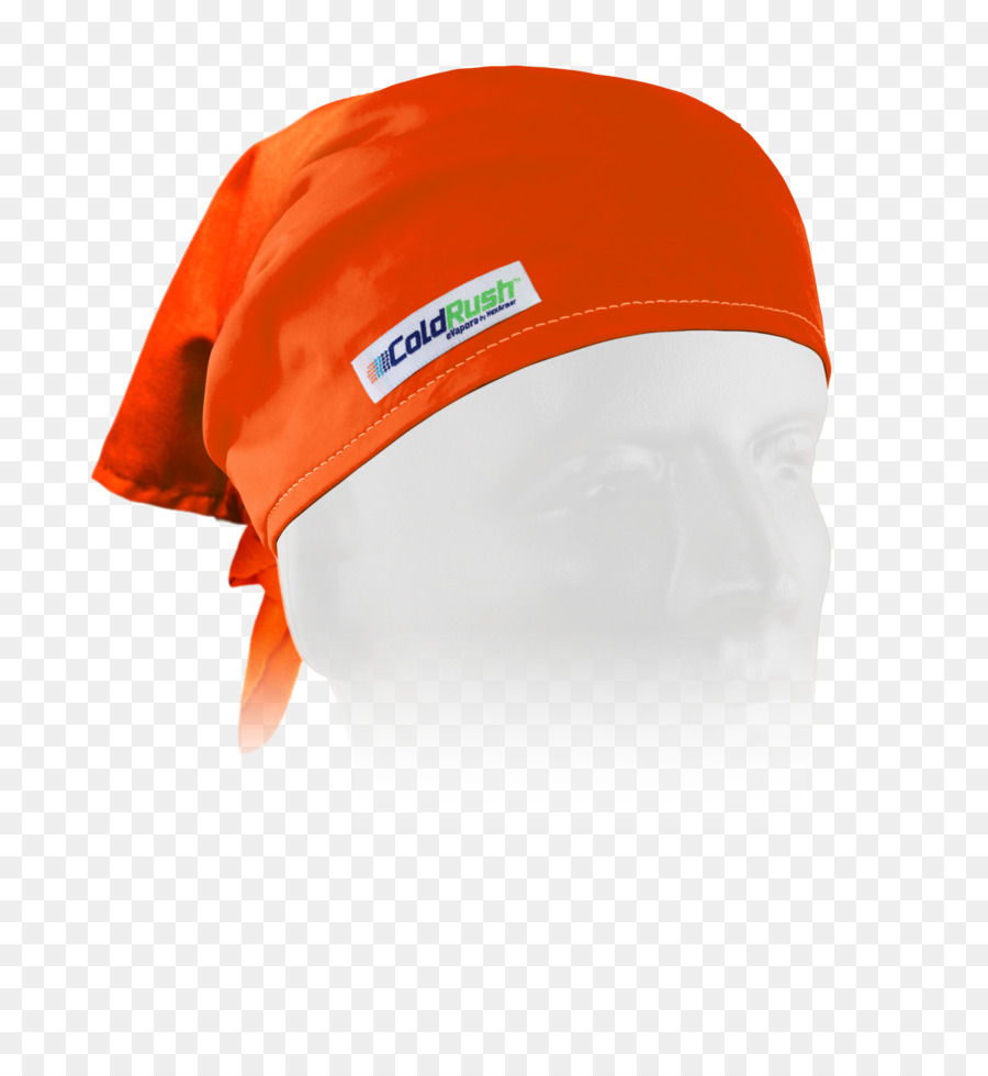 Pañuelo Naranja，Cabeza PNG