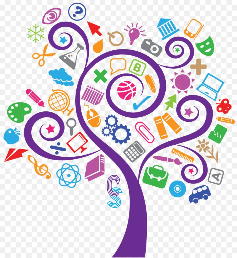 Árbol Educativo，Iconos PNG