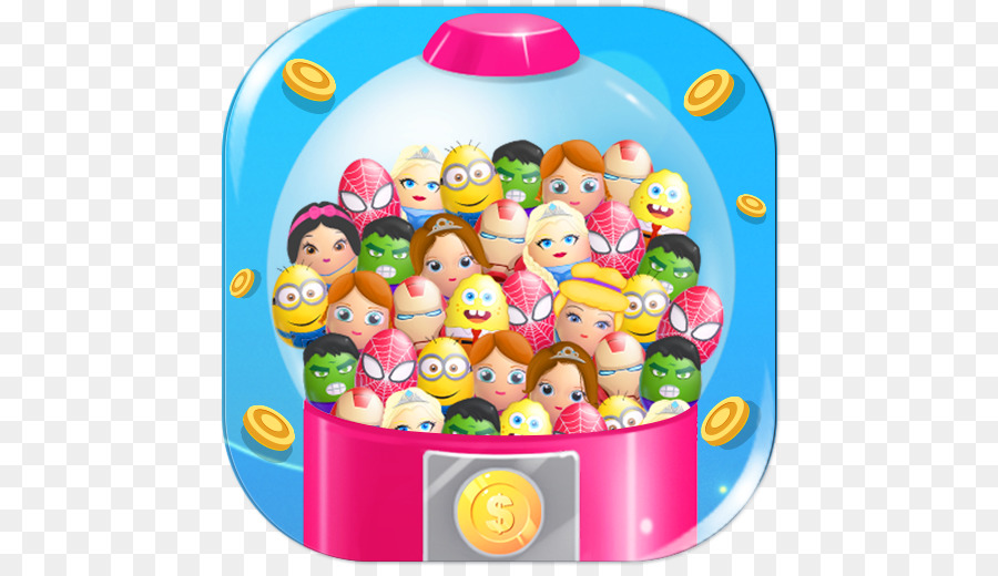 Kinder Sorpresa，Huevos Sorpresa Gumball Machine PNG