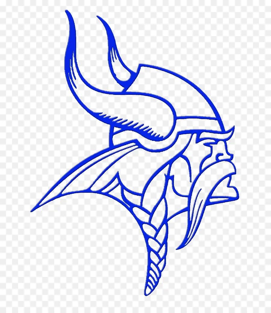 Logotipo Vikingo Azul，Vikingo PNG