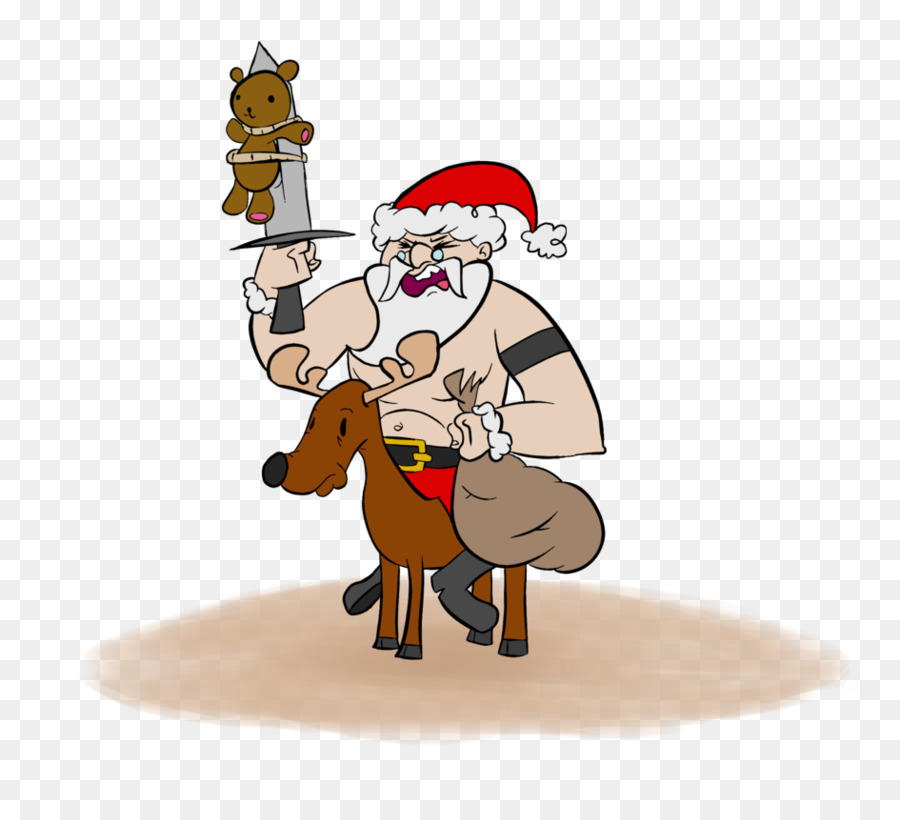 Reno，Santa Claus PNG