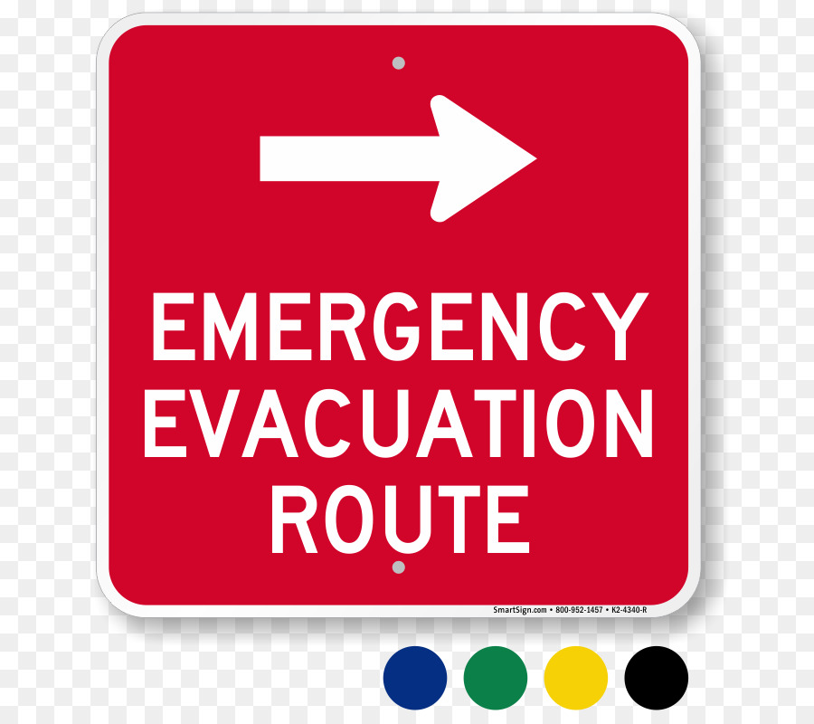 Ruta De Evacuación De Emergencia，Seguridad PNG