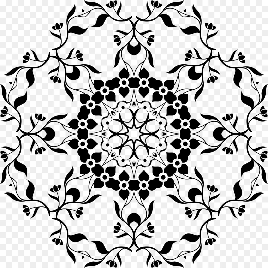 Mandala，Floral PNG