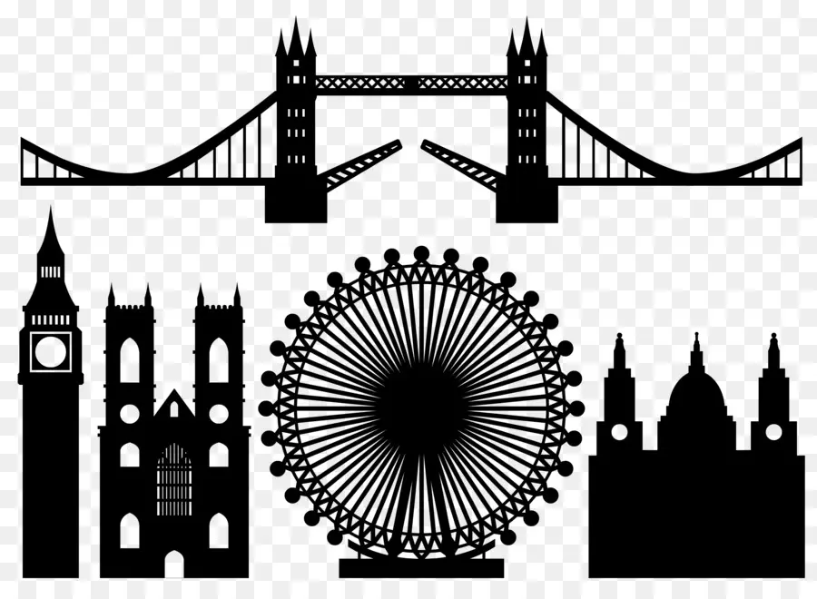 Puntos De Referencia De Londres，Puente PNG