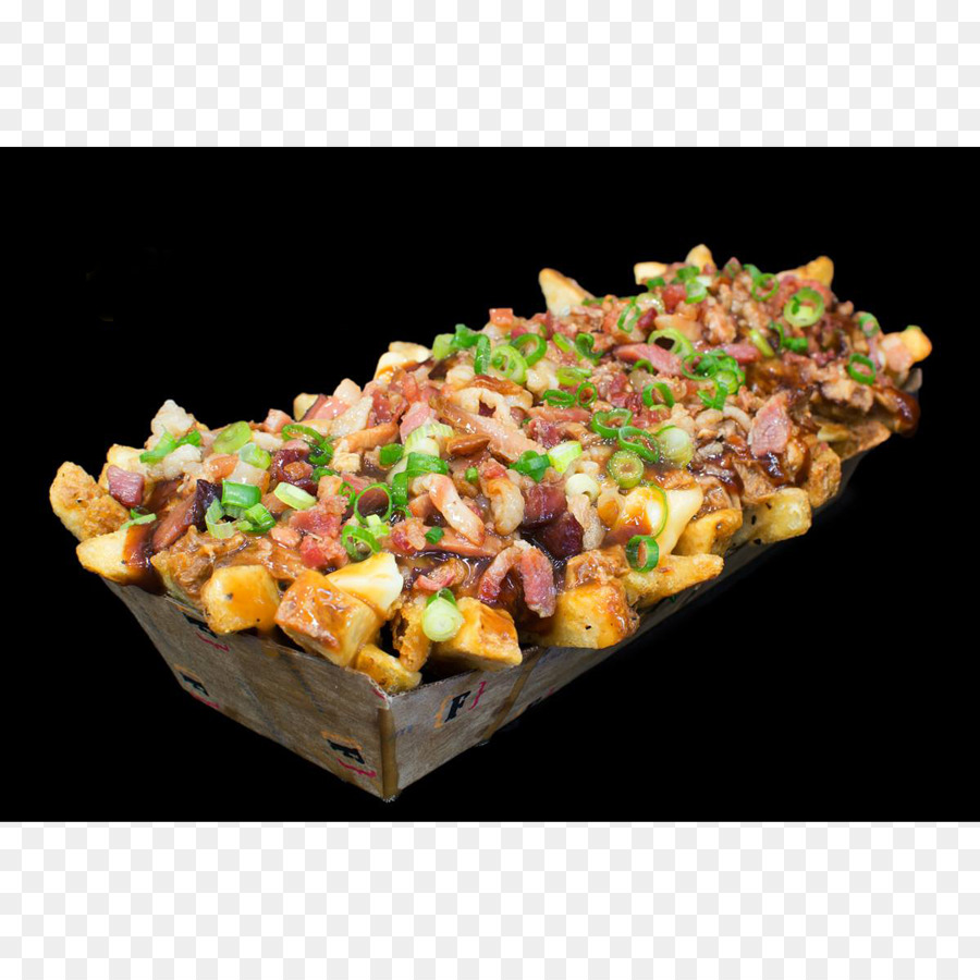 Cocina Vegetariana，Poutine PNG