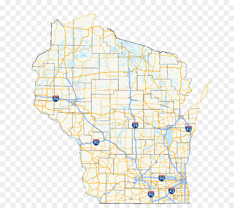 Wisconsin Autopista 25，Lista De Wisconsin Bannered Rutas PNG