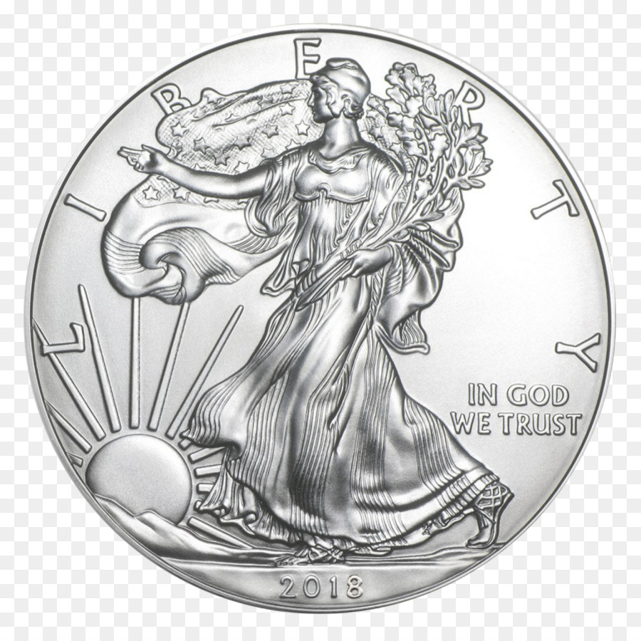 American Silver Eagle，águila PNG