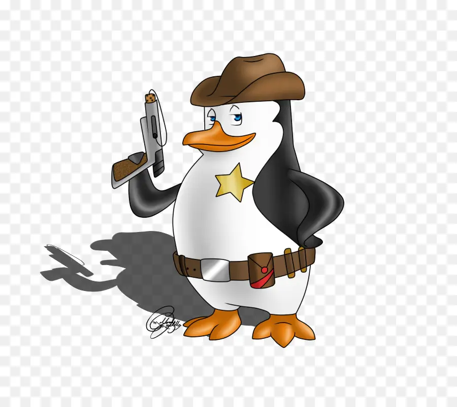 Penguin，Dibujo PNG