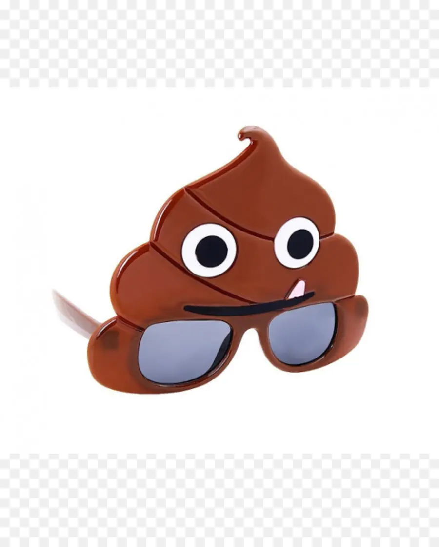 Emoji De Caca，Gafas De Sol PNG