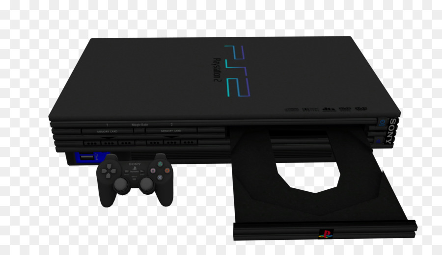 Consolas De Video Juego，Playstation 2 PNG