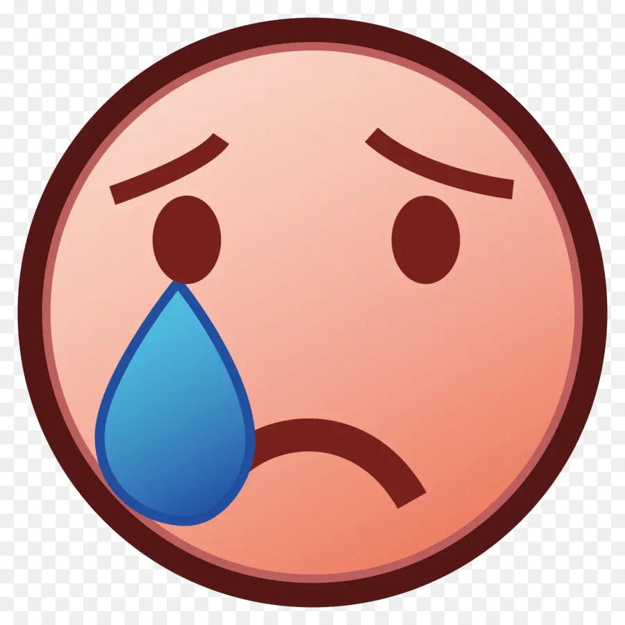 Emoji Triste，Llanto PNG