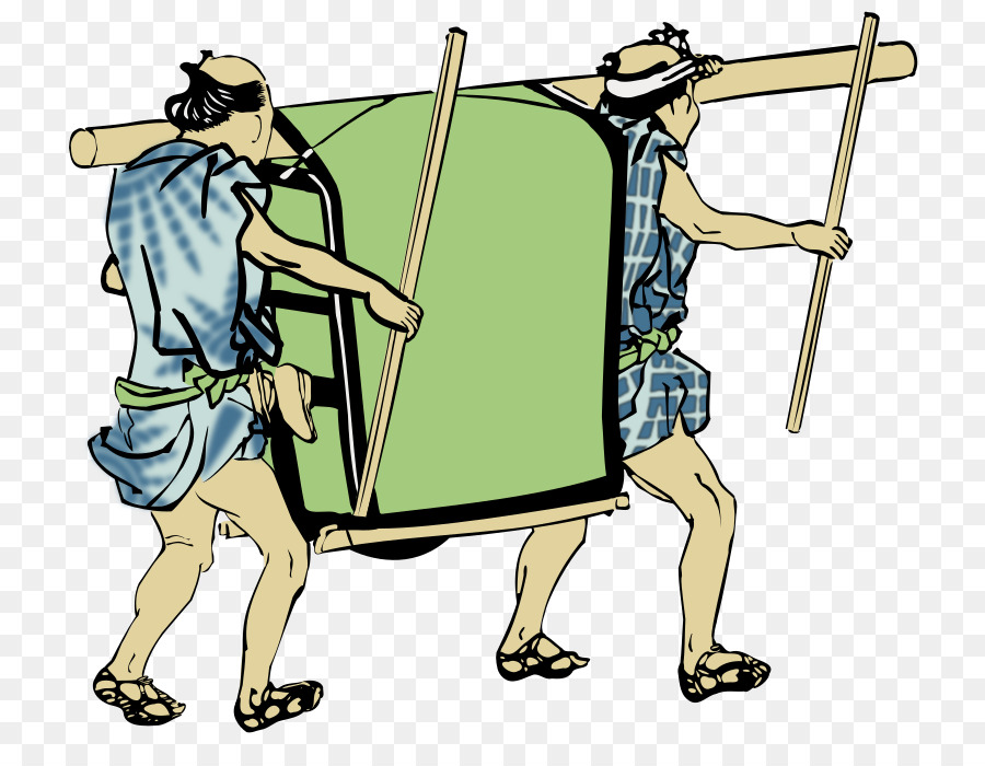 Dos Hombres Llevando，Tradicional PNG