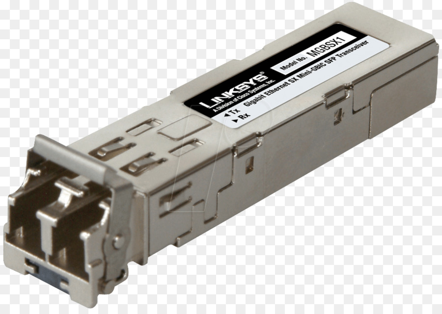 Pequeño Formfactor Transceptor Enchufable，Gigabit Ethernet PNG