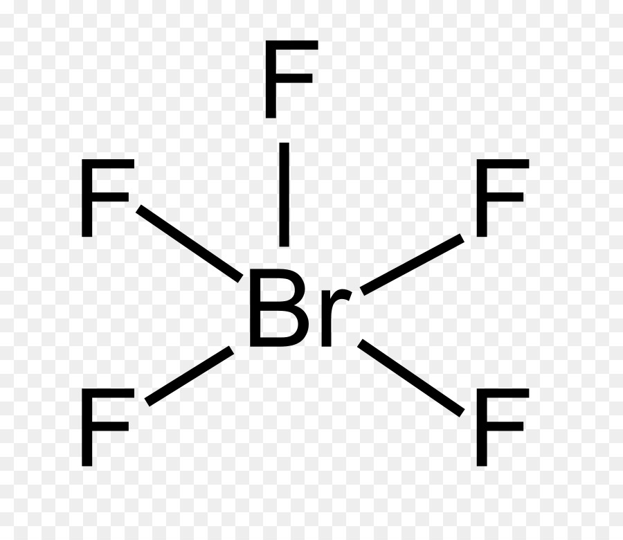 Pentafluoruro De Bromo，Molécula PNG