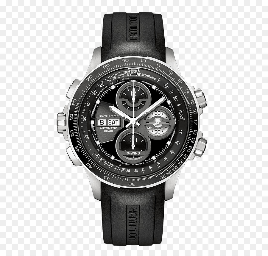 Hamilton Hombres De Color Caqui De La Aviación Xwind Auto Chrono，Reloj PNG