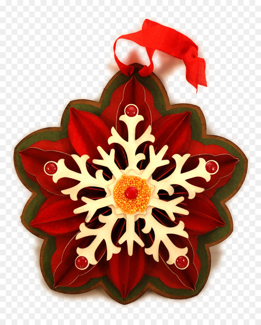 Adorno De Navidad，Flor PNG