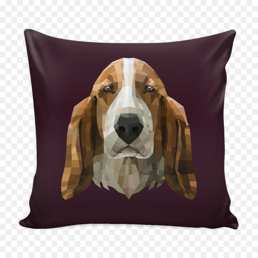 Basset Hound，Almohada PNG