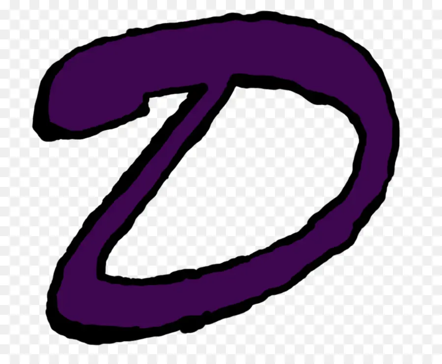 Morado D，Carta PNG