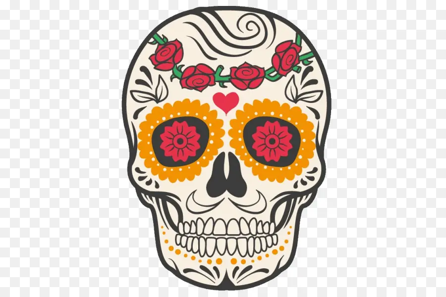 Calavera，La Cocina Mexicana PNG