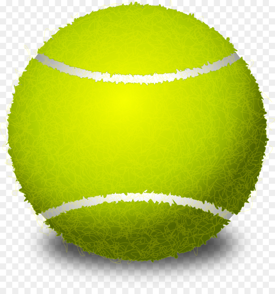 Pelota De Tenis，Amarillo PNG