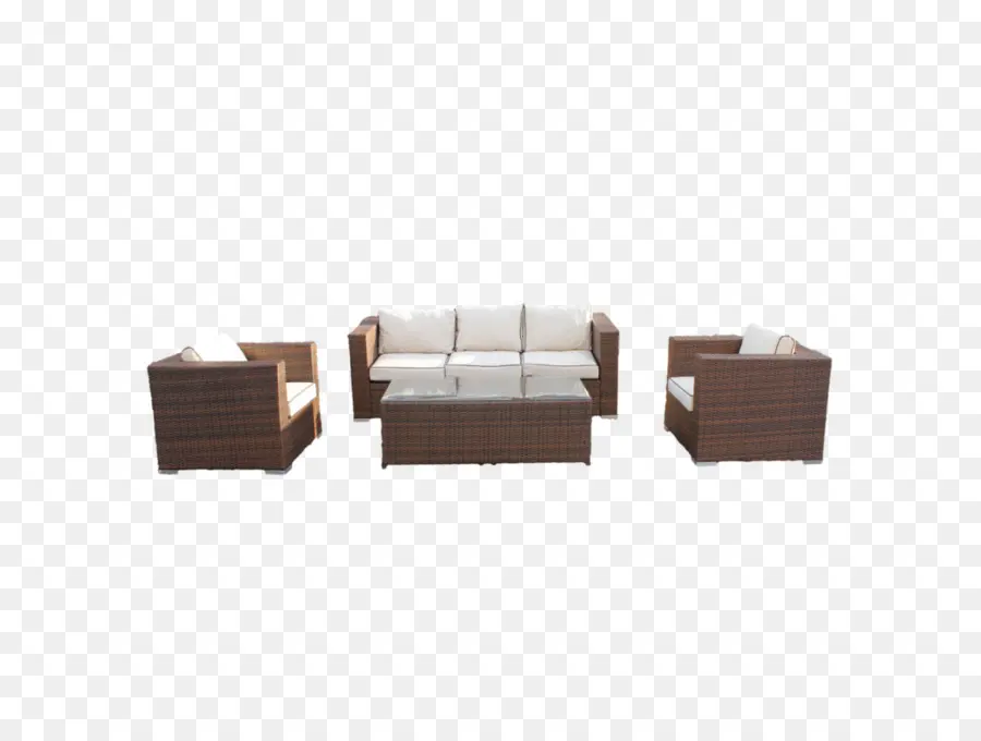 Conjunto De Muebles De Madera，Sofá PNG