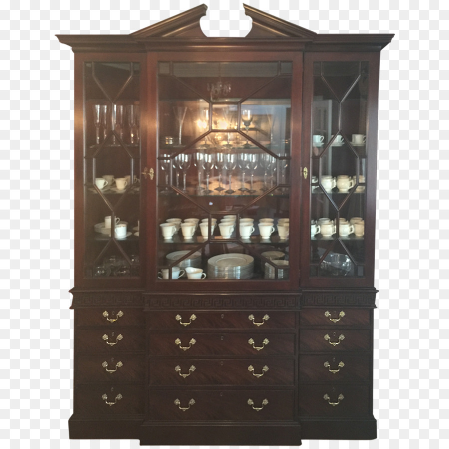 Gabinete De Porcelana，De Madera PNG