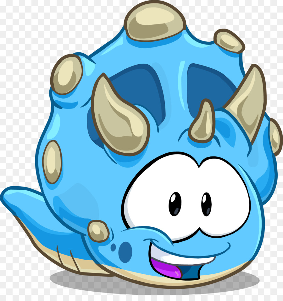 Club Penguin，Triceratops PNG