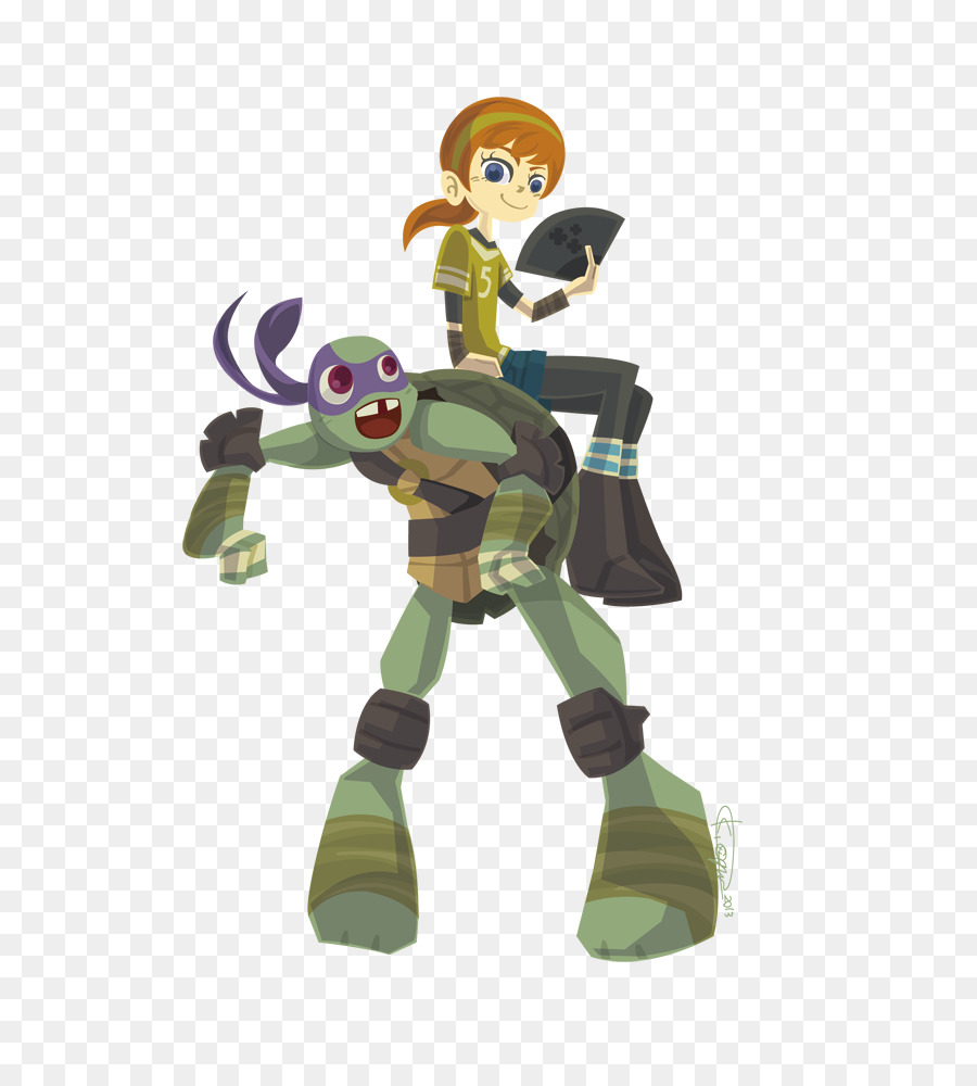 Donatello，April O Neil PNG