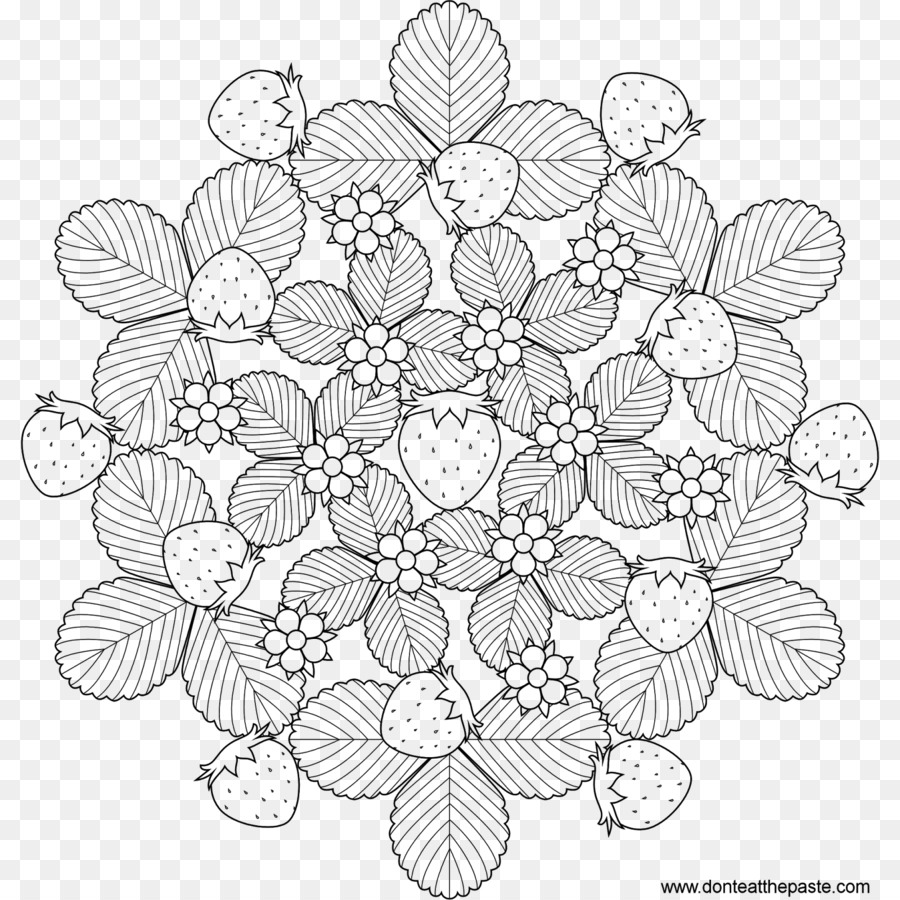 Mandala，Libro De Colorear PNG