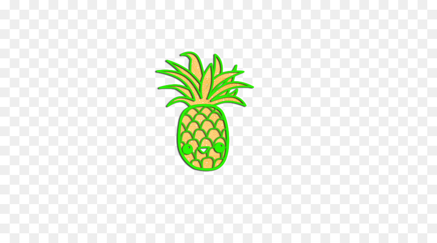 Piña，Línea PNG