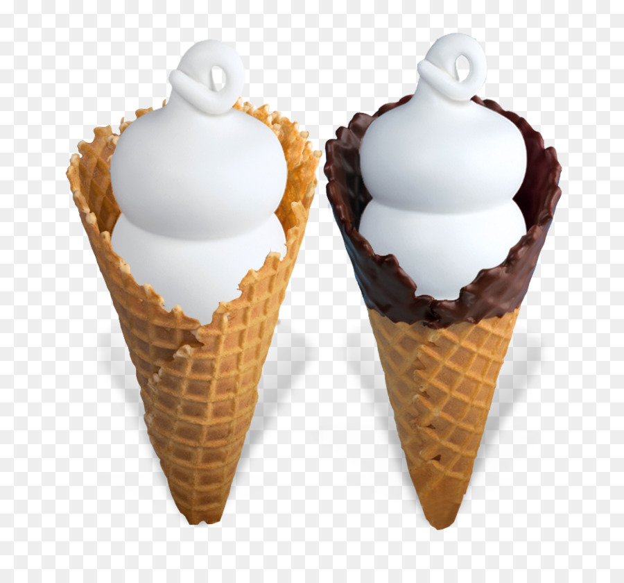 Cono De Helado，Postre PNG