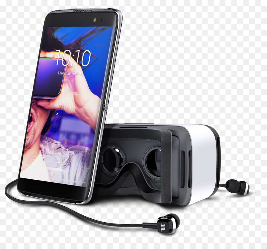 La Realidad Virtual Auricular，Alcatel Mobile PNG