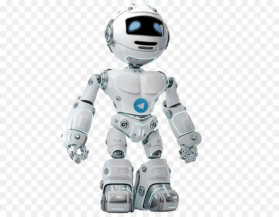 Robot Azul Y Blanco，Tecnología PNG