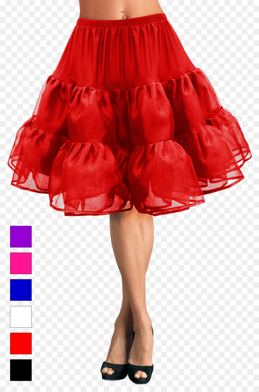 Falda Roja，Moda PNG