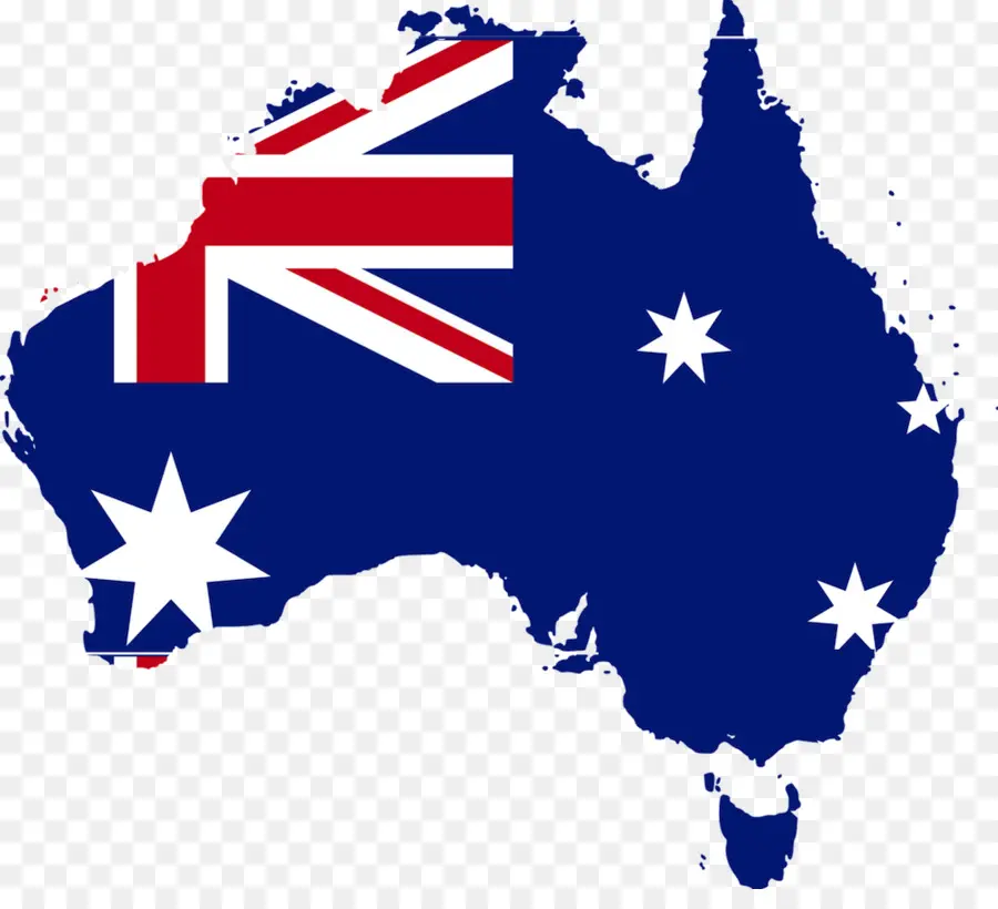 La Bandera De Australia，Mapa PNG