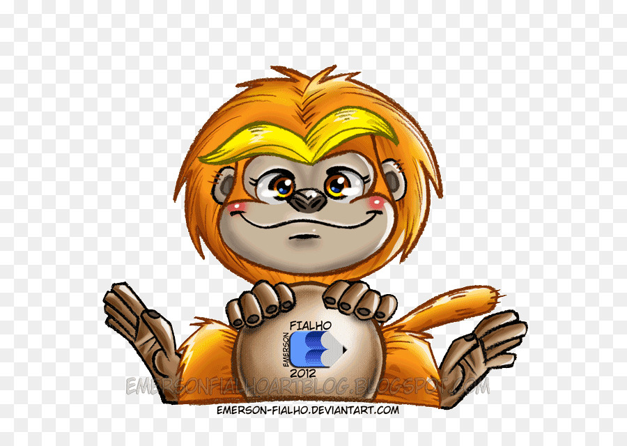 Golden Lion Tamarin，De Dibujos Animados PNG