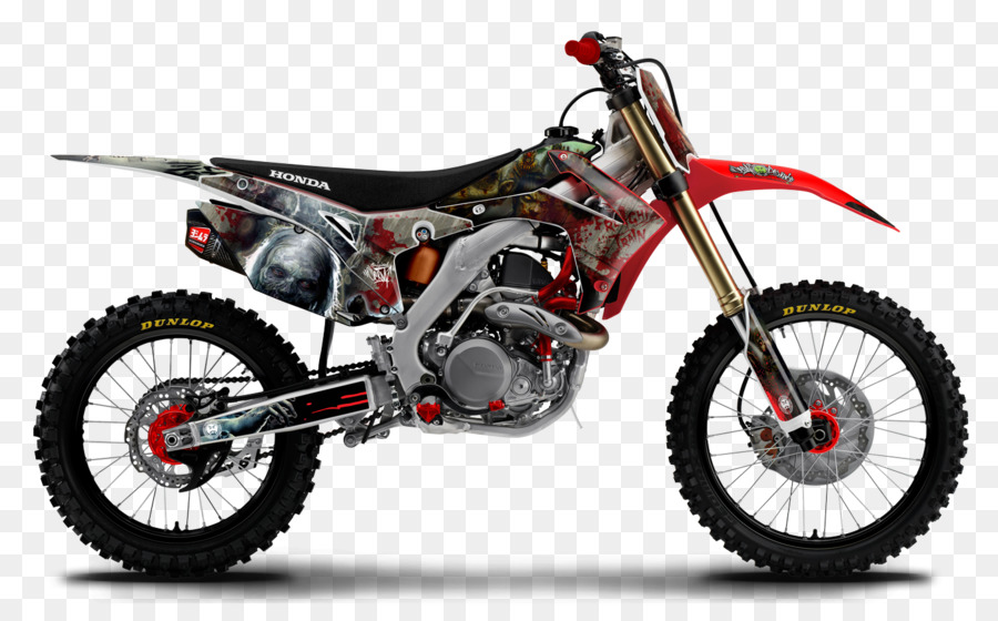 Moto De Cross Roja，Motocicleta PNG