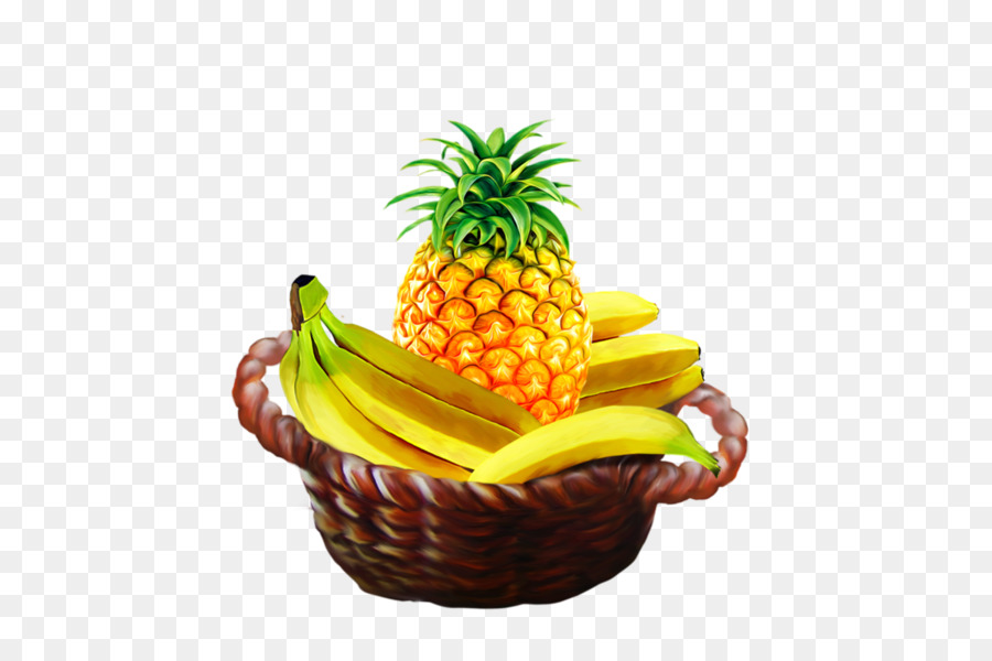 Piña，Banana PNG