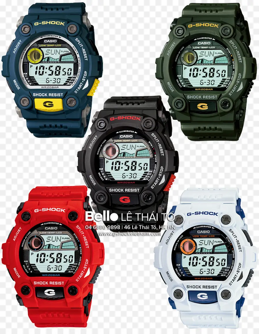 Relojes G Shock，Reloj PNG