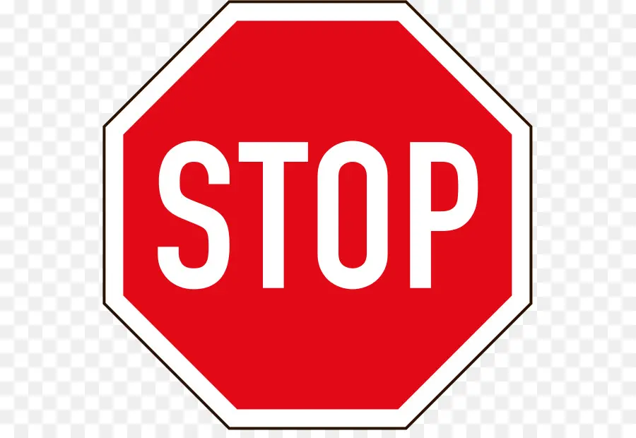 Señal De Stop，Señal De Tráfico PNG