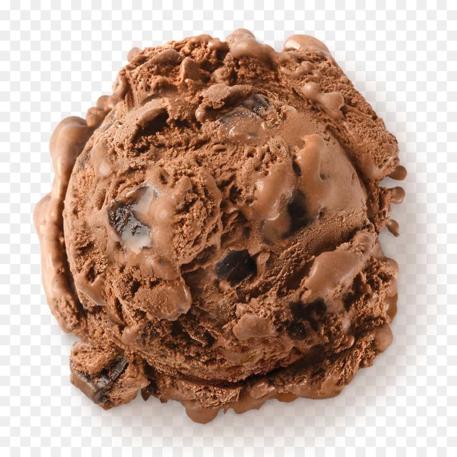 Helado De Chocolate，Postre PNG