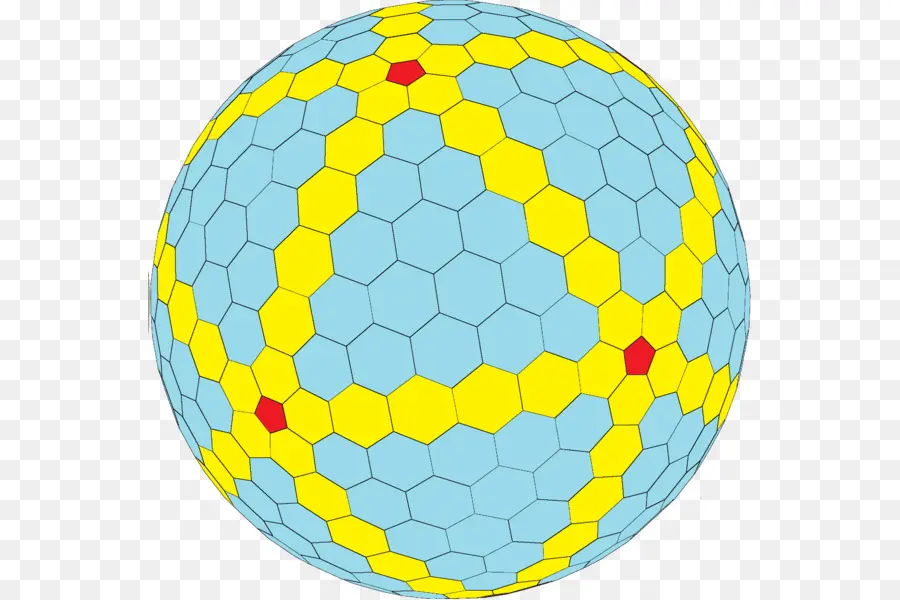 Esfera Hexagonal，Geométrico PNG