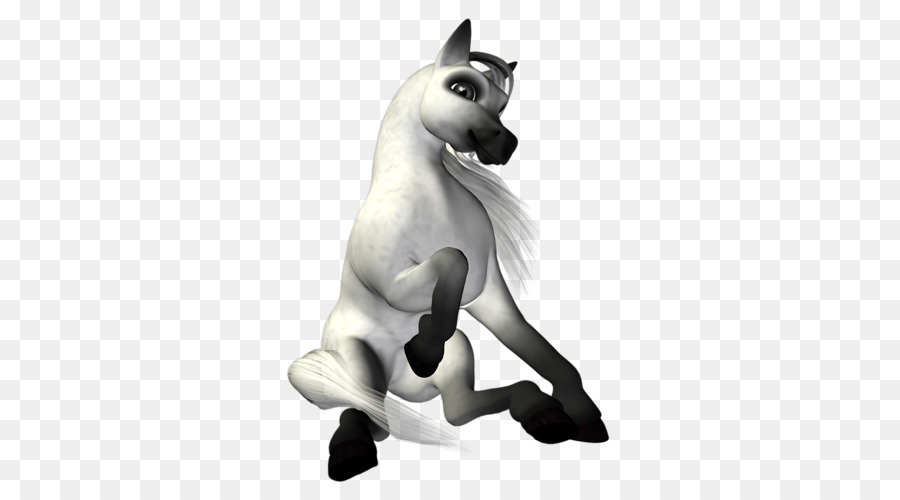 Caballo De Dibujos Animados，Blanco PNG