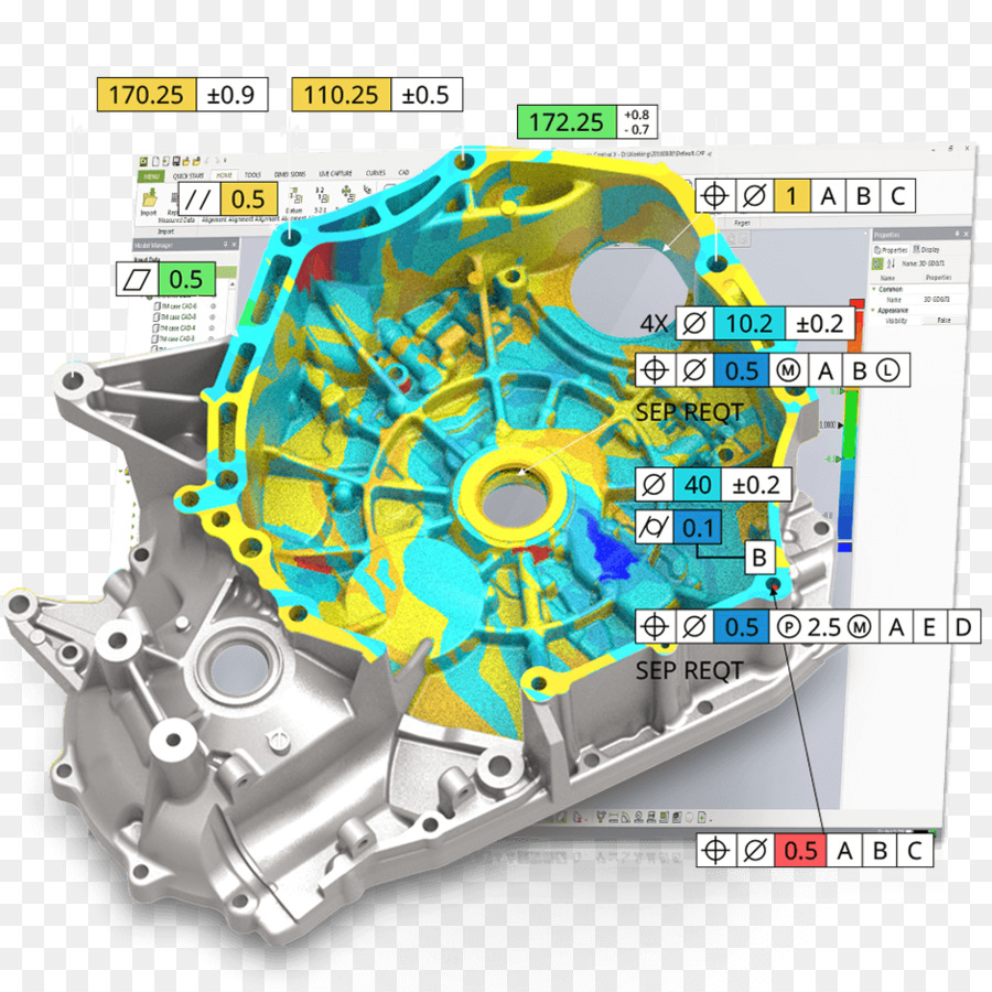 Escáner 3d，Geomágico PNG