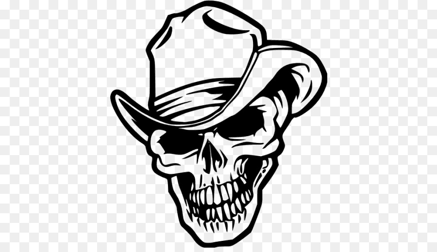 Calavera Con Sombrero，Vaquero PNG