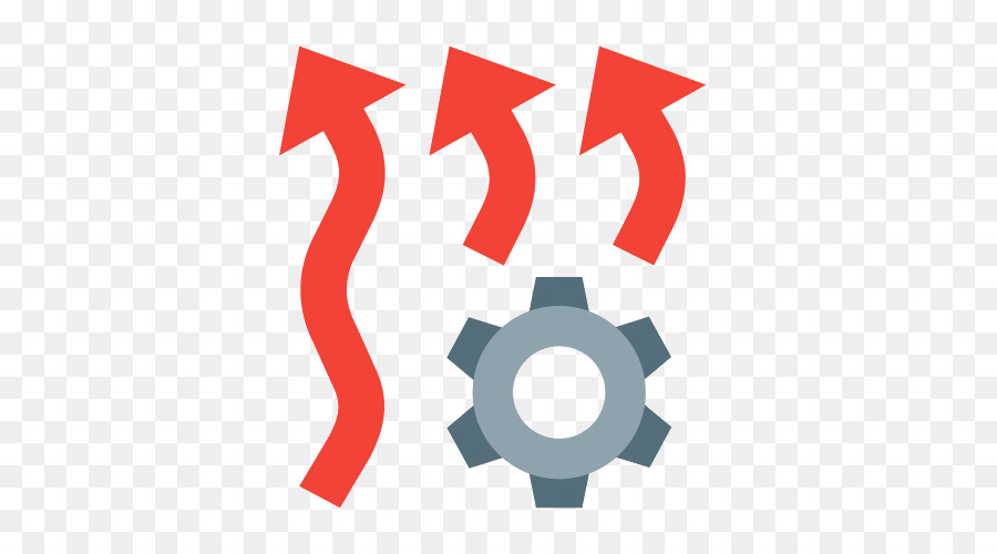 Icono De Calor Y Engranaje，Flechas PNG