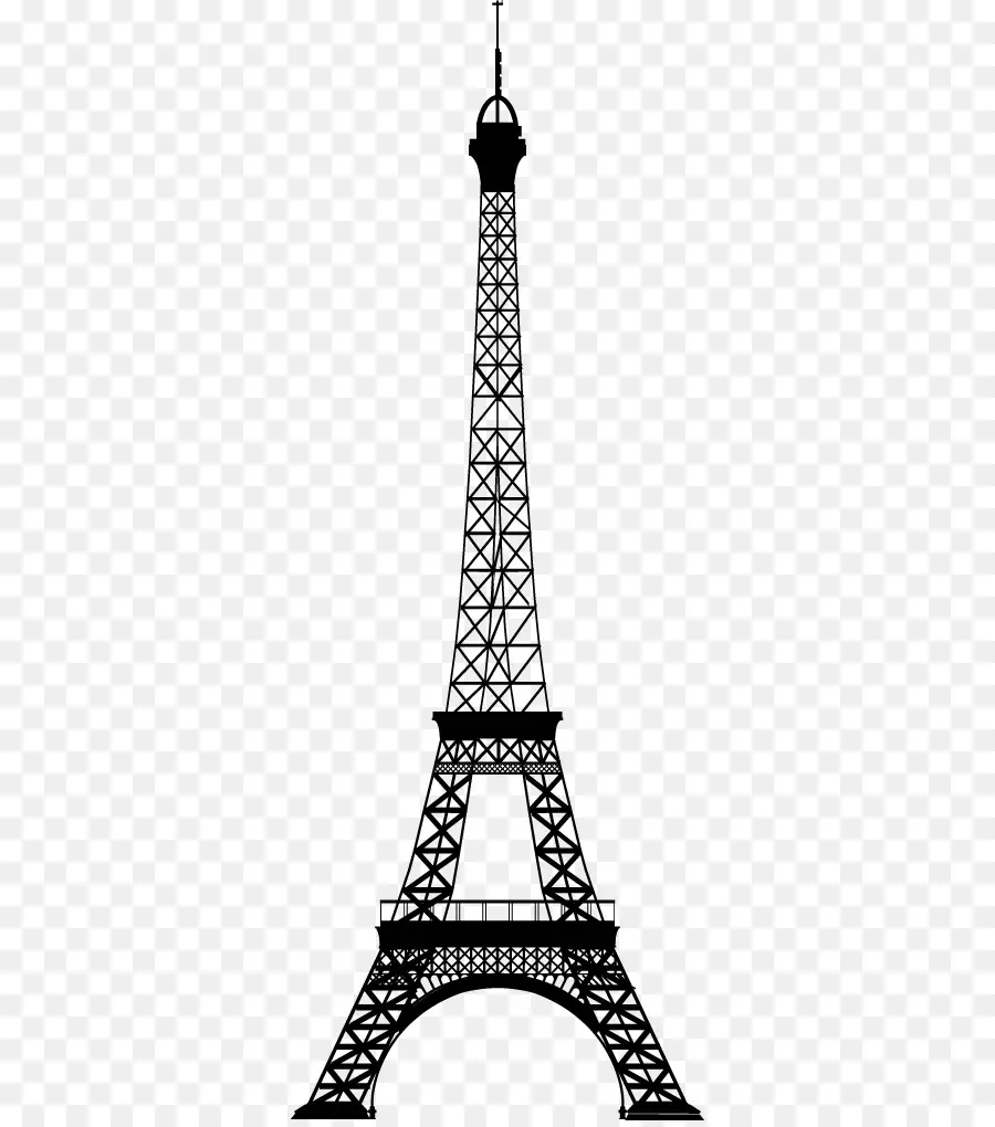 La Torre Eiffel，Libro Para Colorear PNG