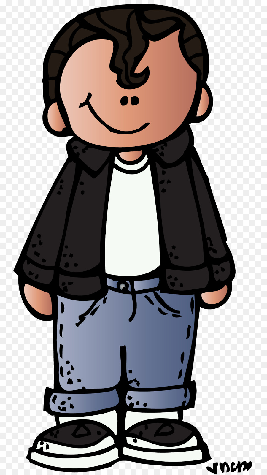 Chico Con Chaqueta，Niño PNG